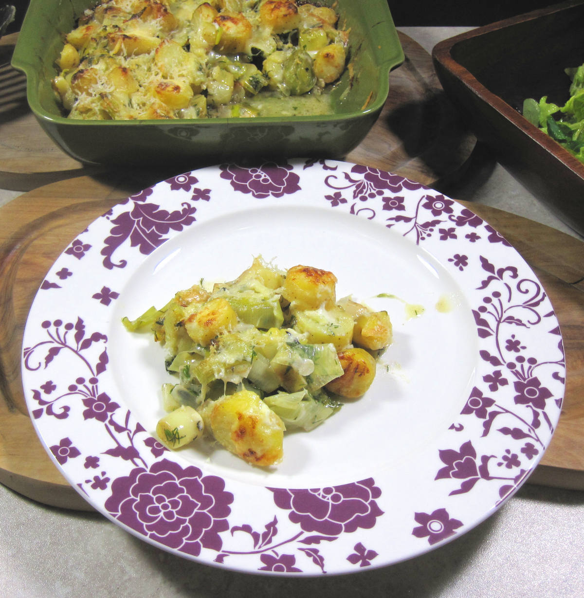 Leek And Potato Bake | Recipe | Cuisine Fiend